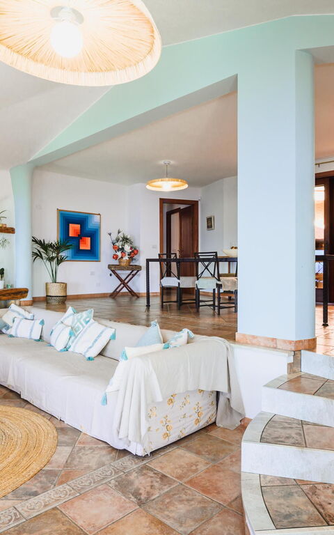 Villa Atlantide: Stue