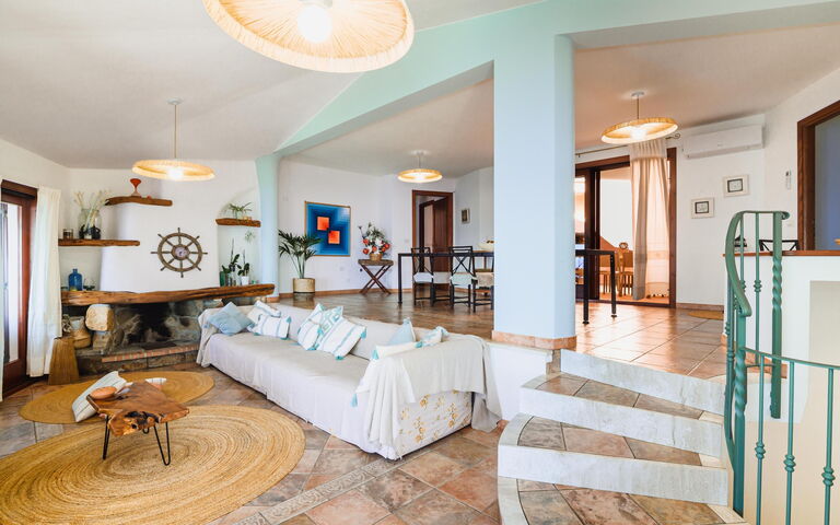Villa Atlantide: Stue