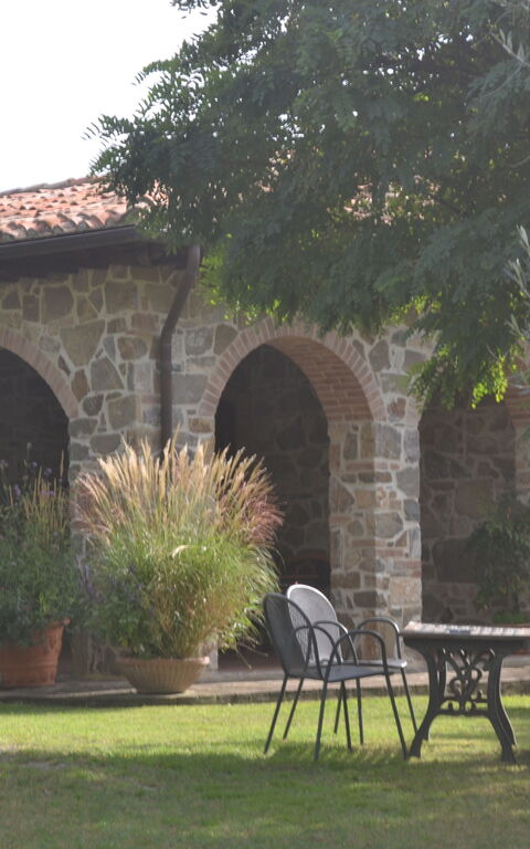 Podere Peteglia: Have, Udendørs, Udvendige