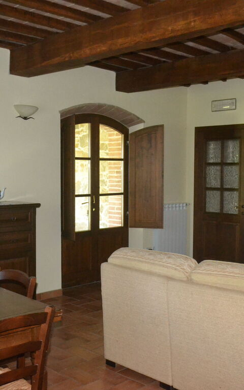 Podere Peteglia: Frokostlokale, Stue