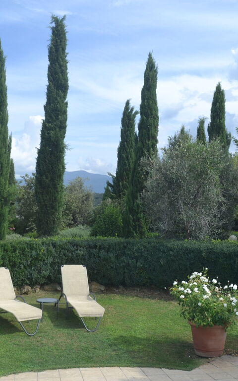 Podere Peteglia: Have, Udendørs, Udvendige