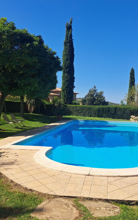 Podere Peteglia: Have, pool, Udendørs, Udvendige