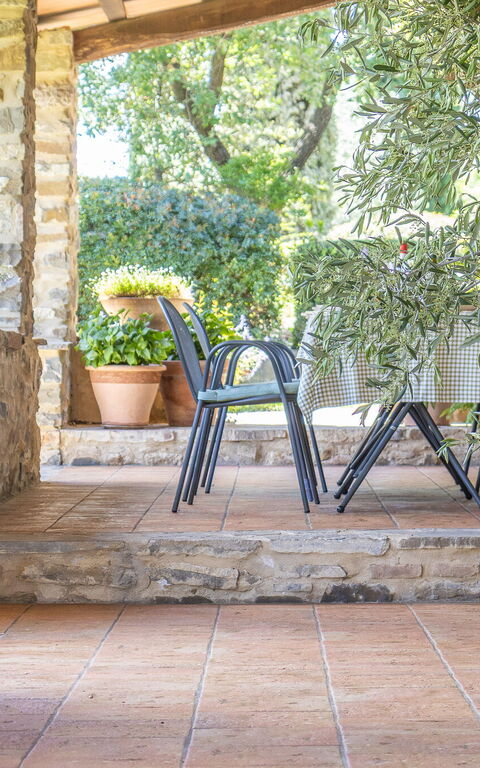 Podere Peteglia: Altan / terrasse / gårdhave, Udendørs, Udvendige
