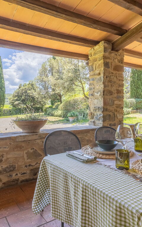 Podere Peteglia: Altan / terrasse / gårdhave, Udendørs, Udvendige