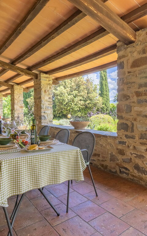 Podere Peteglia: Altan / terrasse / gårdhave, Udendørs, Udvendige