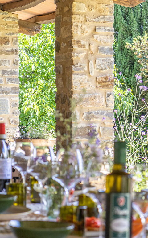 Podere Peteglia: Altan / terrasse / gårdhave, Udendørs, Udvendige