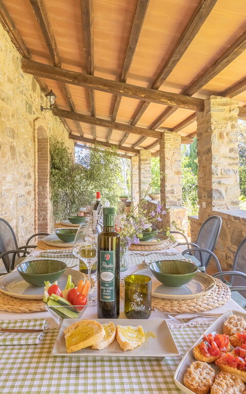 Podere Peteglia: Altan / terrasse / gårdhave, Udendørs, Udvendige
