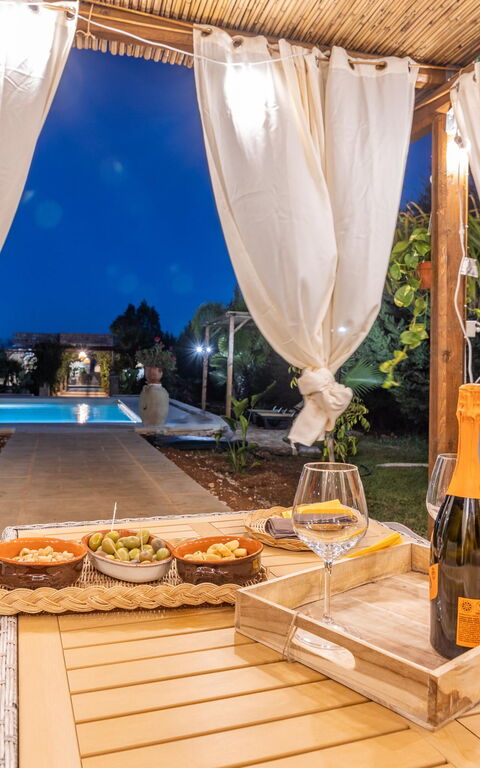 Villa Renedda: Altan / terrasse / gårdhave, pool, Udendørs, Udvendige