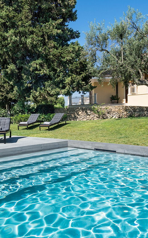 Villa Profumo D'Oriente: Have, pool, Udendørs, Udvendige