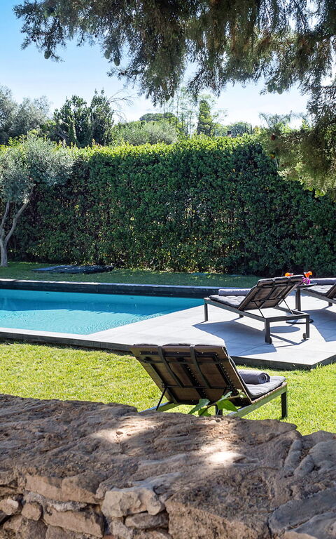 Villa Profumo D'Oriente: Have, pool, Udendørs, Udvendige