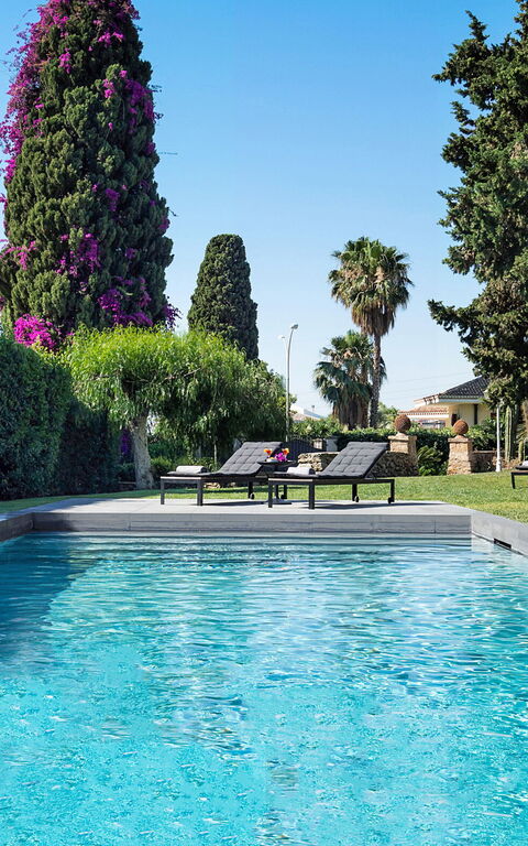 Villa Profumo D'Oriente: Have, pool, Udendørs, Udvendige