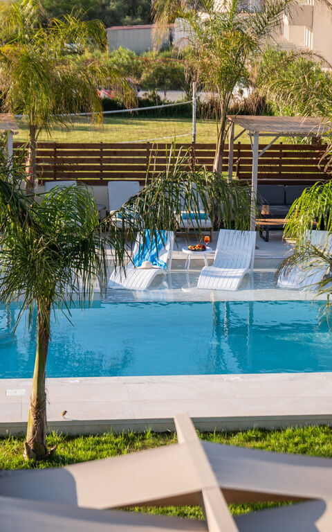 Villa Olympia: pool, Udendørs, Udvendige