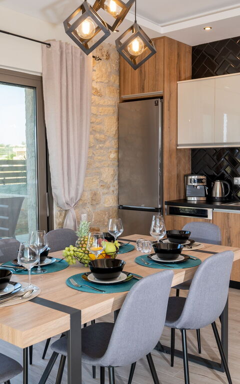 Villa Olympia: Frokostlokale, Køkken