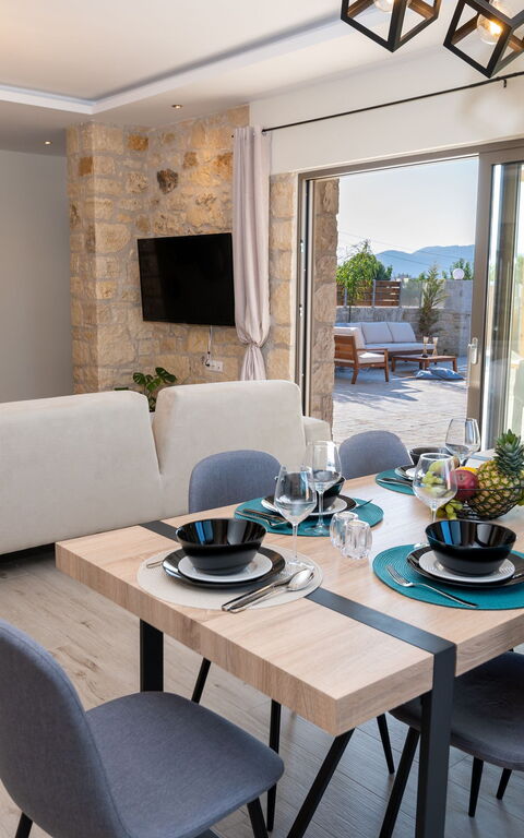 Villa Olympia: Frokostlokale, Stue