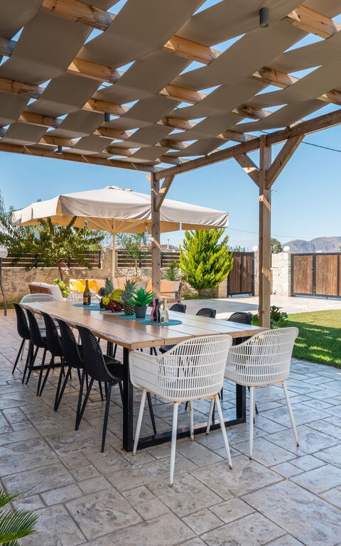 Villa Olympia: Altan / terrasse / gårdhave, Have, Udendørs, Udvendige