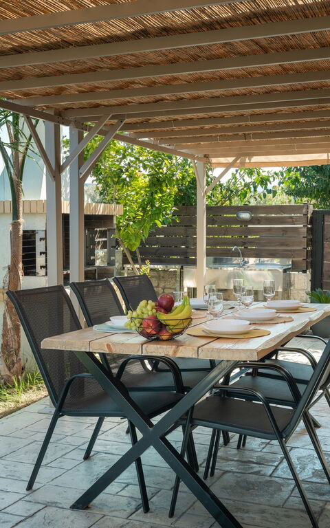 Villa Olympia: Altan / terrasse / gårdhave, Udendørs, Udvendige