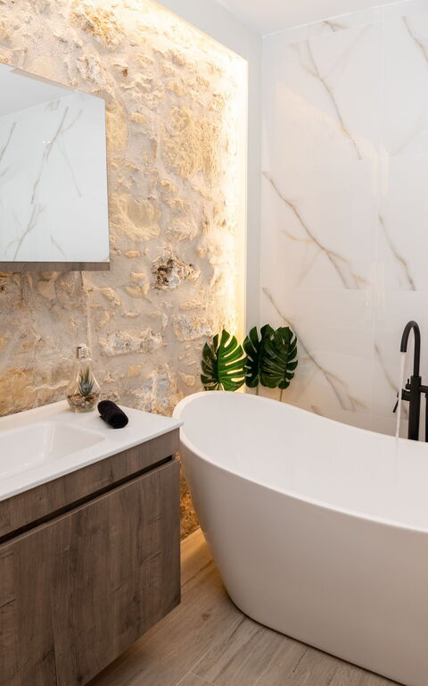 Villa Olympia: Badeværelse