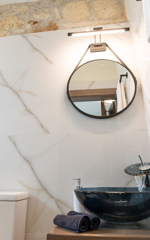 Villa Olympia: Badeværelse