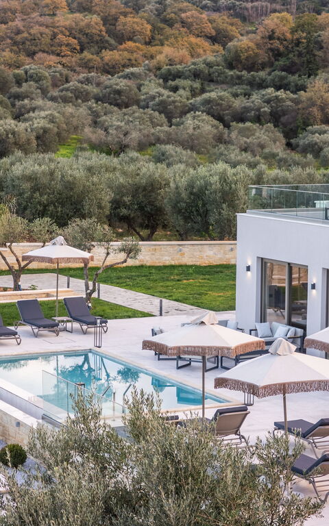 Villa Vasilissa: pool, Udendørs, Udvendige