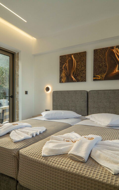 Villa Vasilissa: soveværelse