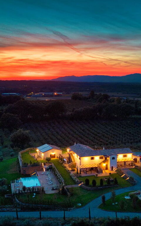 Tenuta Poggio Guiano: Udvendige, Visninger