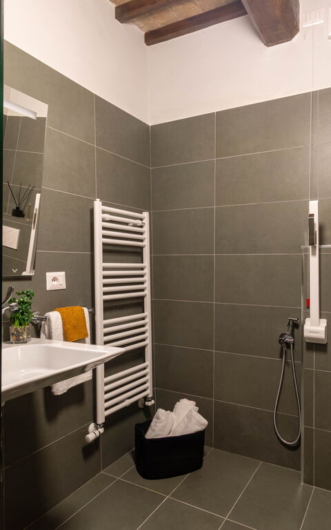 Tenuta Poggio Guiano: Badeværelse