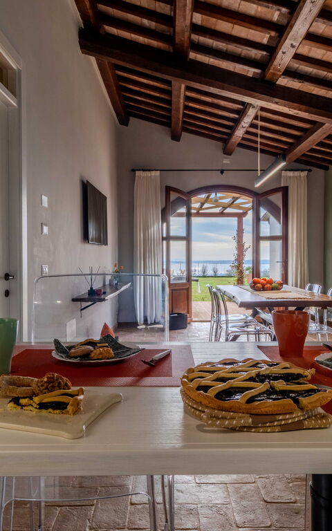 Tenuta Poggio Guiano: Fællesværelse, Køkken