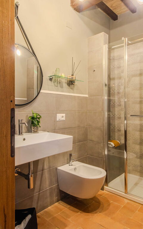 Tenuta Poggio Guiano: Badeværelse