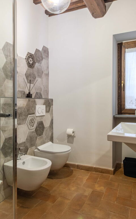 Tenuta Poggio Guiano: Badeværelse