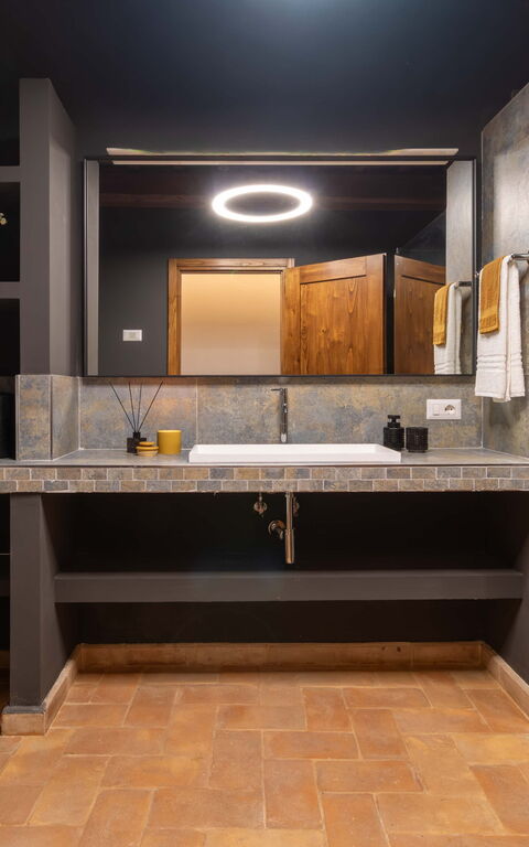 Tenuta Poggio Guiano: Badeværelse