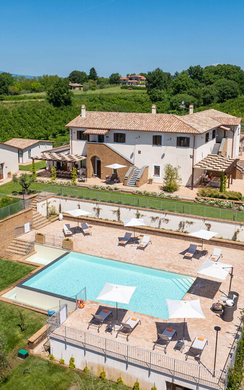 Tenuta Poggio Guiano: Have, pool, Udendørs, Udvendige, Visninger