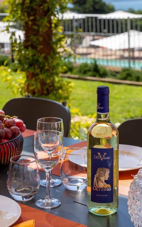 Tenuta Poggio Guiano: Altan / terrasse / gårdhave, Have, Udendørs, Udvendige
