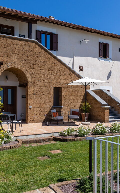 Tenuta Poggio Guiano: Have, Udendørs, Udvendige