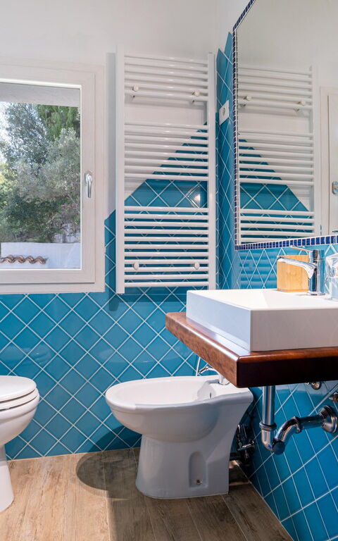 Villa Zephyros: Badeværelse