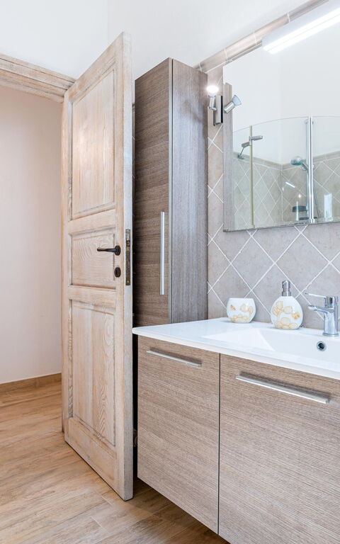 Villa Zephyros: Badeværelse