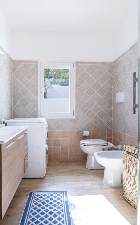 Villa Zephyros: Badeværelse