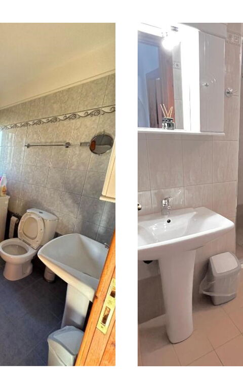 Villa Pi: Badeværelse