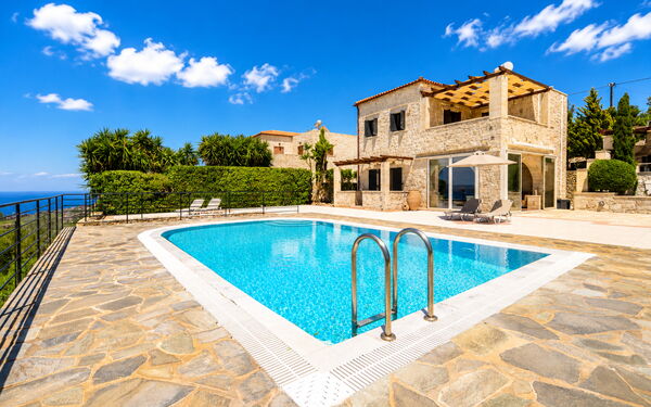 Villa Pi: pool, Udendørs, Udvendige, Visninger