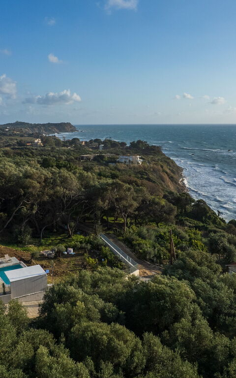 Villa Elais: Udendørs, Visninger