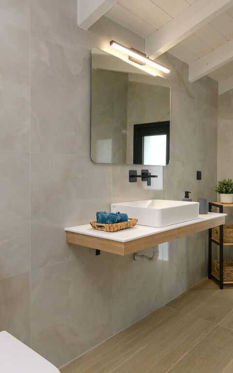 Villa Elais: Badeværelse