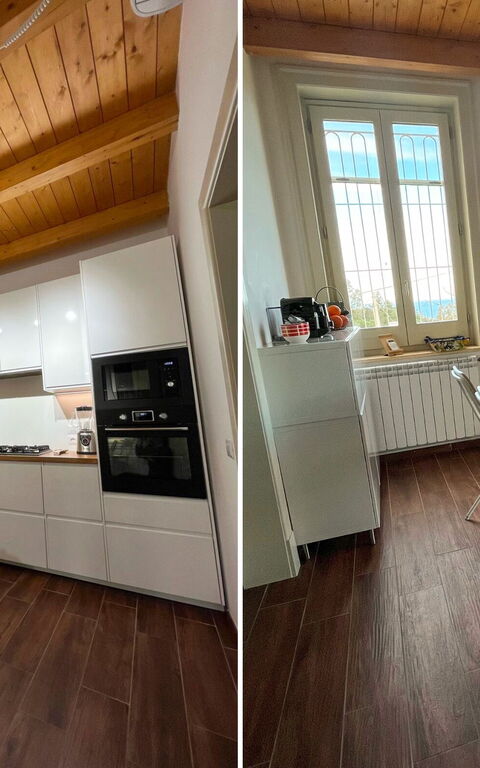 Le Driadi: Frokostlokale, Køkken