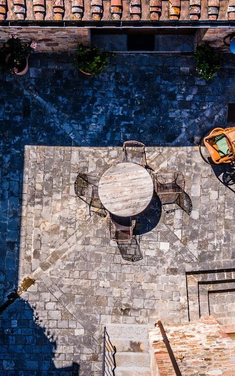 Podere i Prati: Altan / terrasse / gårdhave, Udendørs, Udvendige