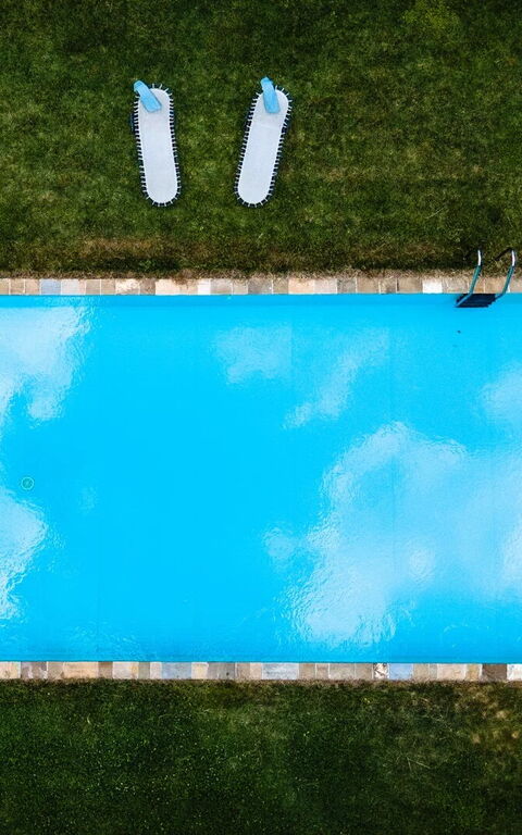 Podere i Prati: Have, pool, Udendørs, Udvendige