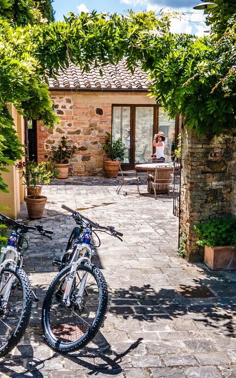 Podere i Prati: Altan / terrasse / gårdhave, Udendørs, Udvendige