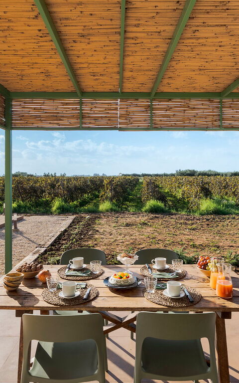 Villa Memà: Altan / terrasse / gårdhave, Udendørs, Udvendige