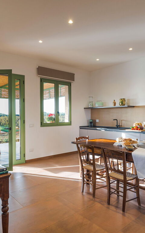 Villa Memà: Frokostlokale, Køkken