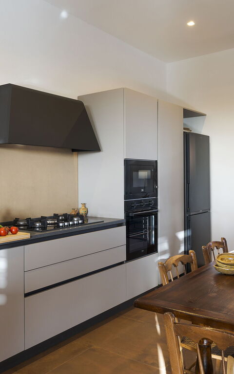 Villa Memà: Frokostlokale, Køkken