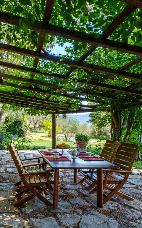 Villa Roseto: Altan / terrasse / gårdhave, Udendørs, Udvendige