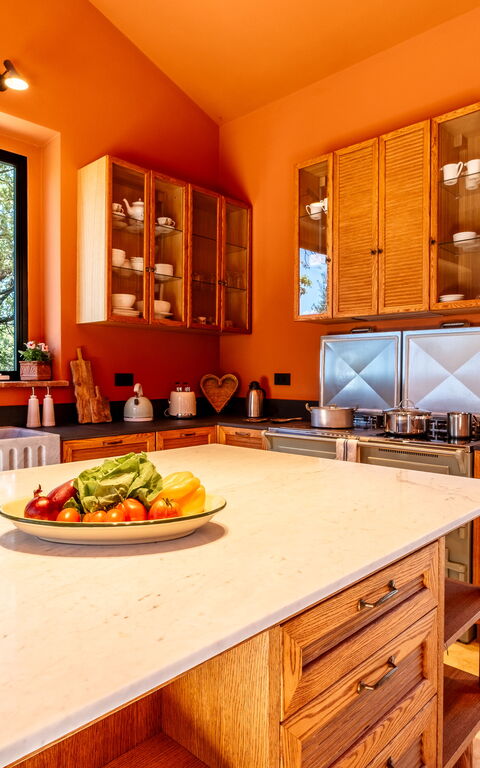 Villa Roseto: Køkken