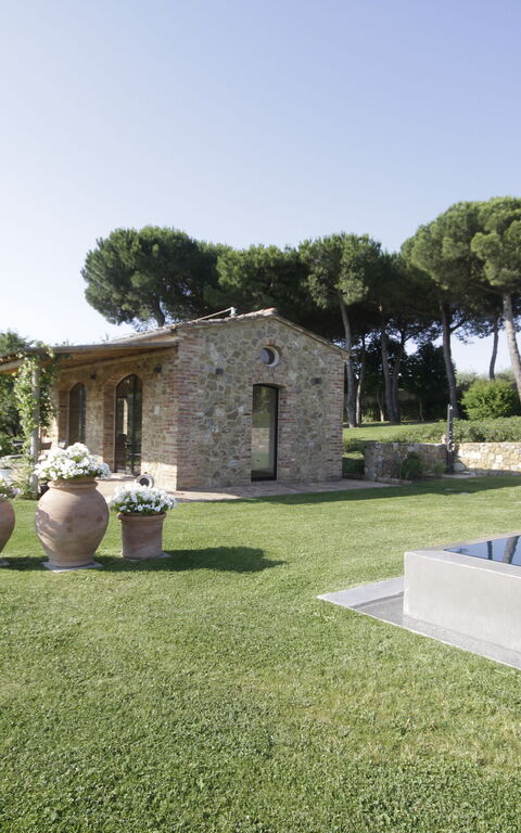 Villa Icario: Have, pool, Udendørs, Udvendige